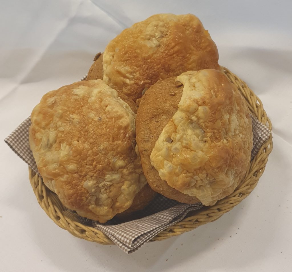 Kürbiskäsebrötchen